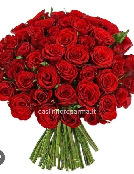 Bouquet di rose in grande quantità 
